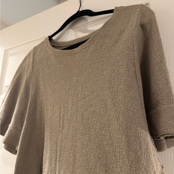 Madewell Texture & Thread Flutter Sleeve Top - Picture 5 of 7